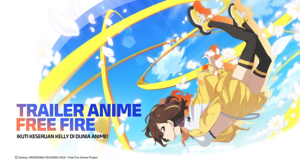 KADOKAWA Resmi Luncurkan Trailer Perdana Adaptasi Anime Garena Free Fire